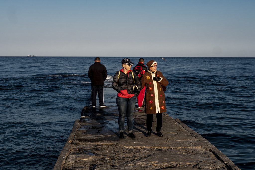 Fotoreportage von Michael Braunschädel Braunschaedel der an der Hochschule Hannover Fotojournalismus, Dokumentarfotografie und Bildjournalismus studiert. Krieg und Fried in der Ukraine ist das Thema. Fotografiert in Odessa und Kiew.