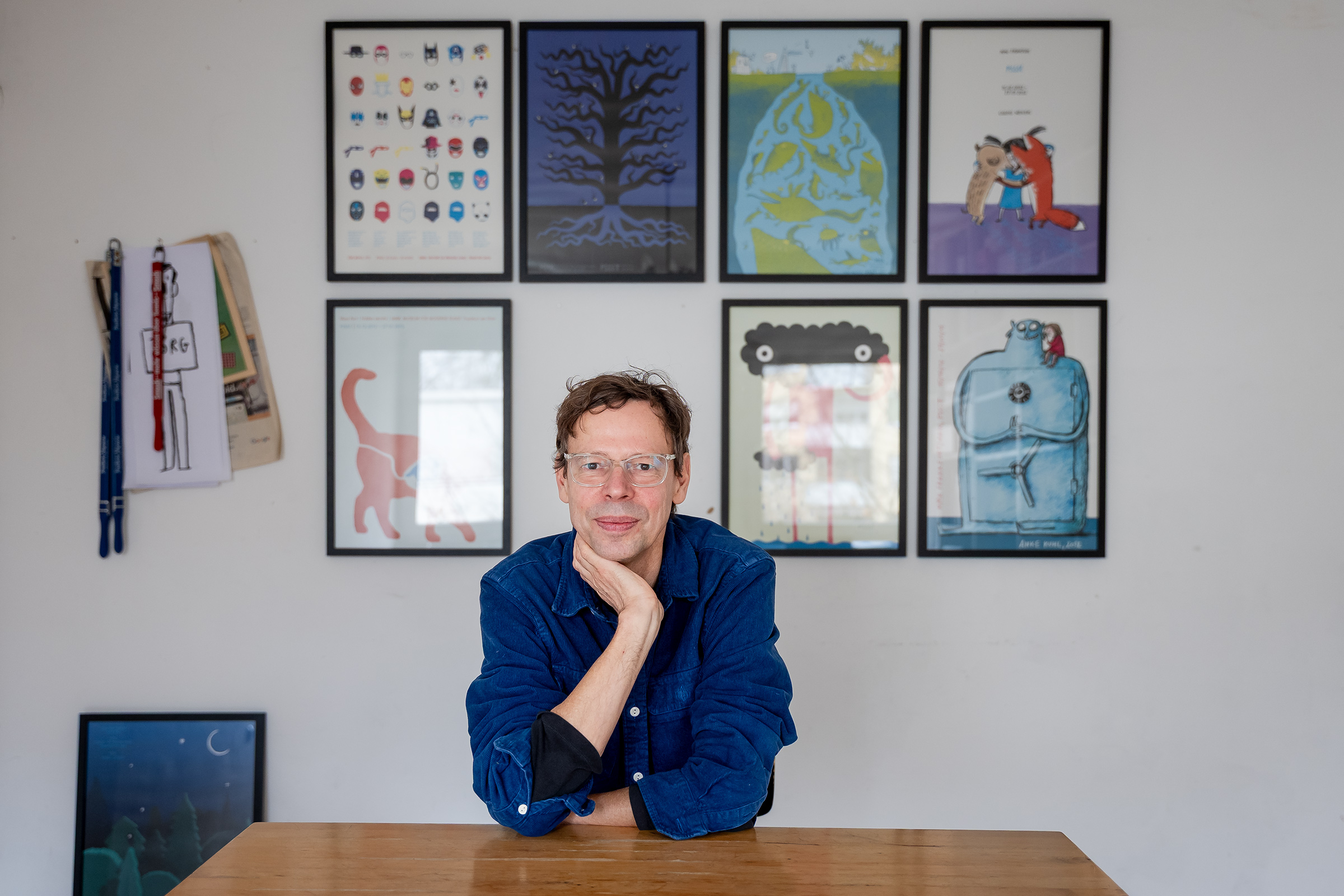 Philip Waechter - Der Karikaturist spricht in Frankfurt über sein Buch, die Eintracht Frankfurt, seine Kunst, das Zeichnen und Fußball.